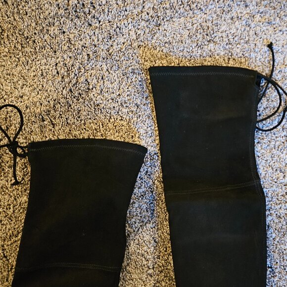 Stuart weitzman black suede lowland 7.5 - Picture 3 of 5